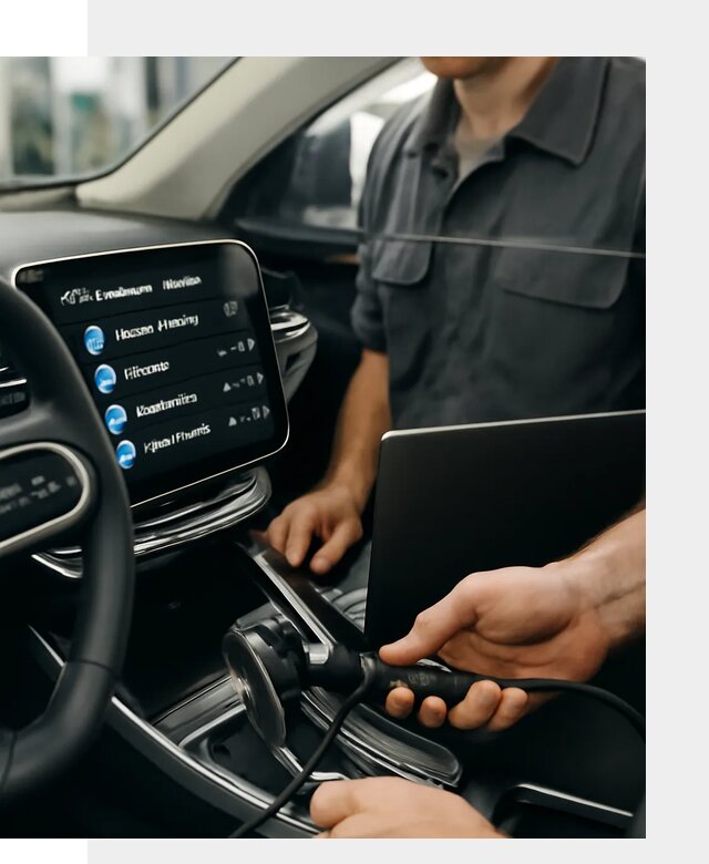 Установка приложений Geely для мультимедиа автомобиля в Кимовске