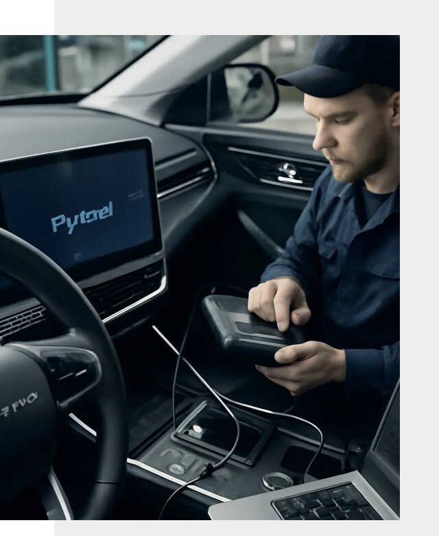 Русификация автомобилей Jetour с адаптацией меню в Кимовске