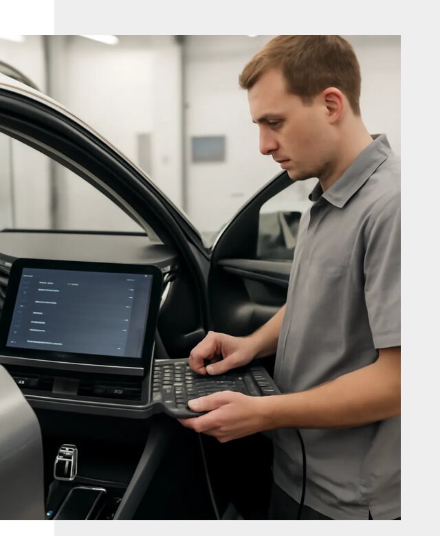 Русификация мультимедиа автомобилей Lynk Co в Кимовске