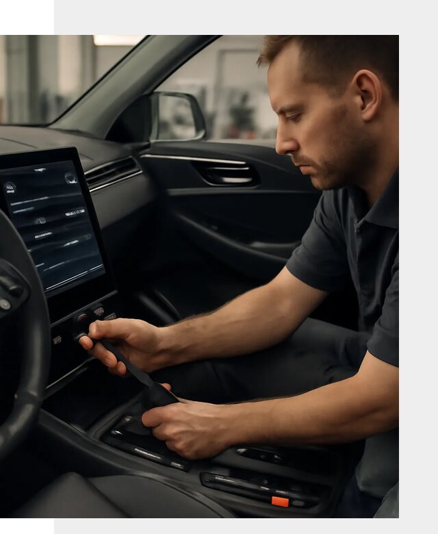 Восстановление автомобиля после русификации в Кимовске