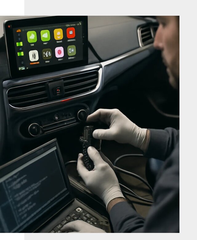 Активация Apple CarPlay в Кимовске для штатной мультимедиа