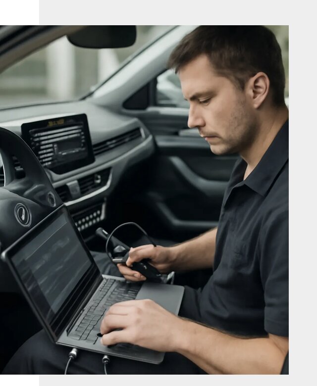 Настройка телематики автомобиля под ключ для авто в Кимовске