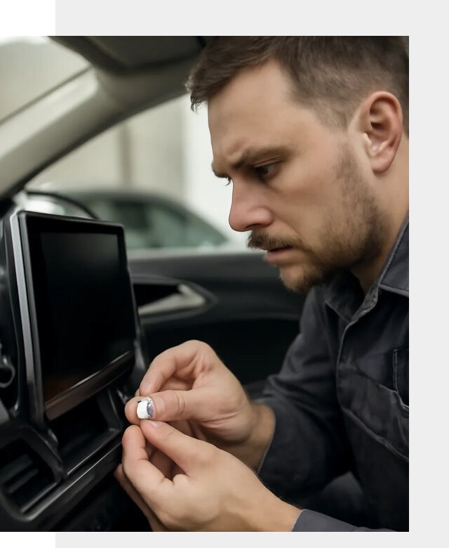 Установка SIM карты в авто для мультимедиа в Кимовске