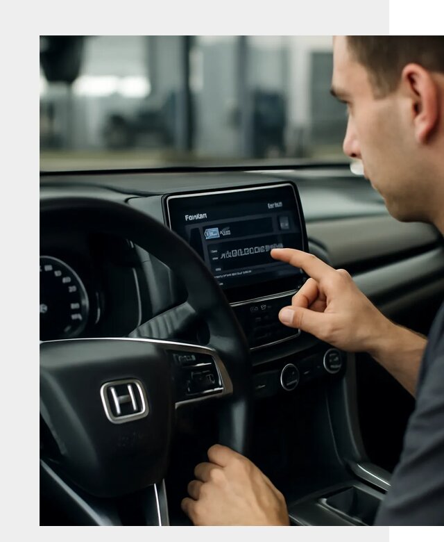 Русификация панели приборов Honda в Кимовске по цене 5154 ФастМобиль-Кмв