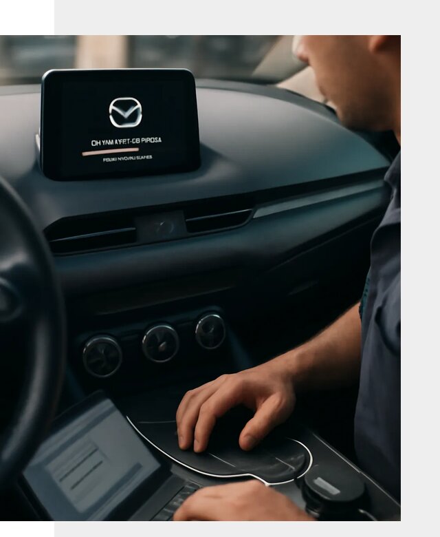 Установка приложений Mazda на мультимедийную систему в Кимовске